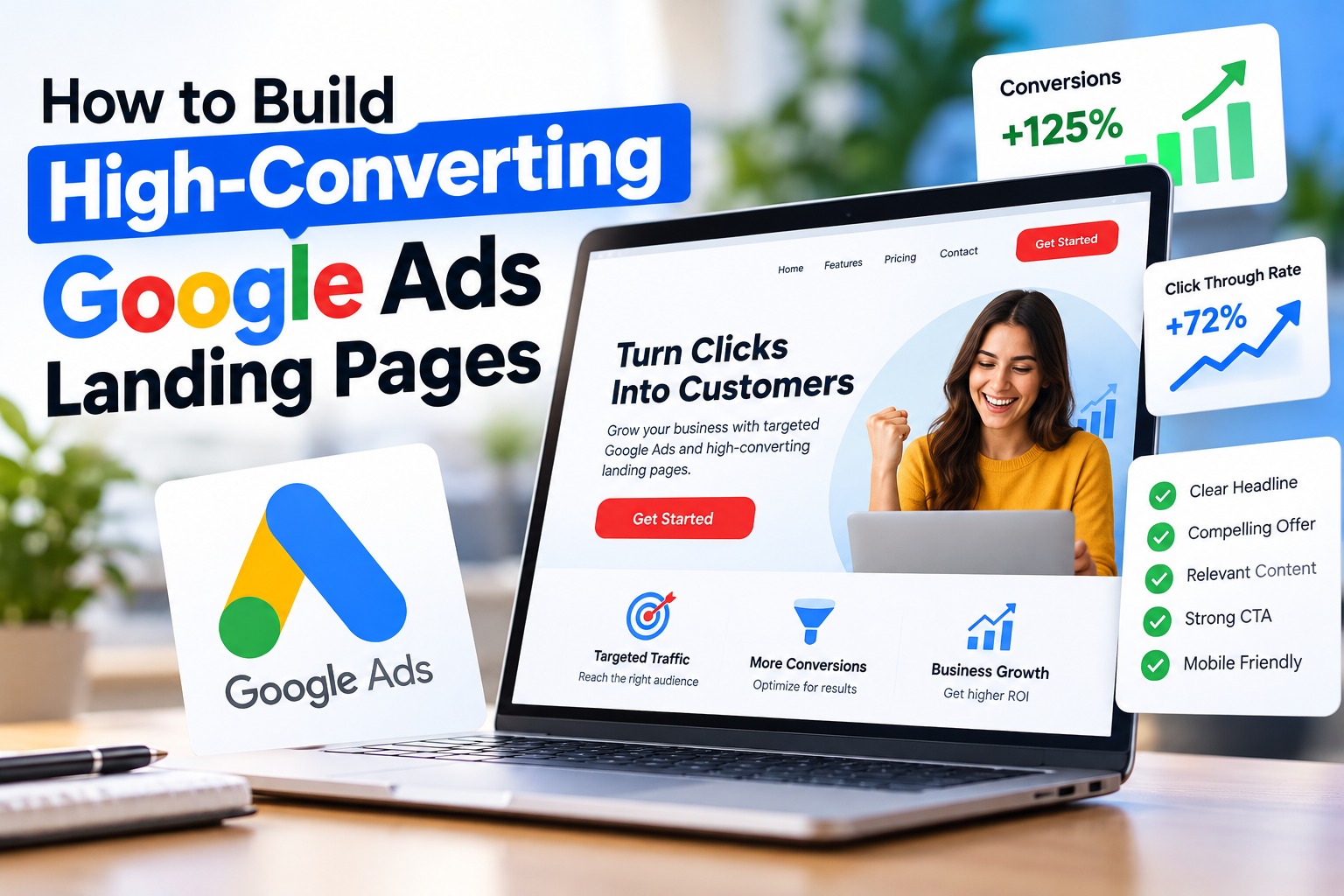 How to Build High-Converting Google Ads Landing Pages