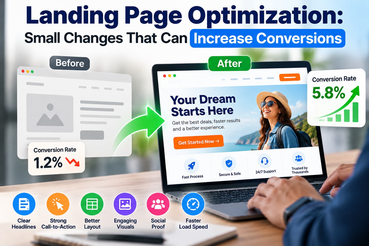 Landing Page Optimization: Small Changes That Can Increase Conversions